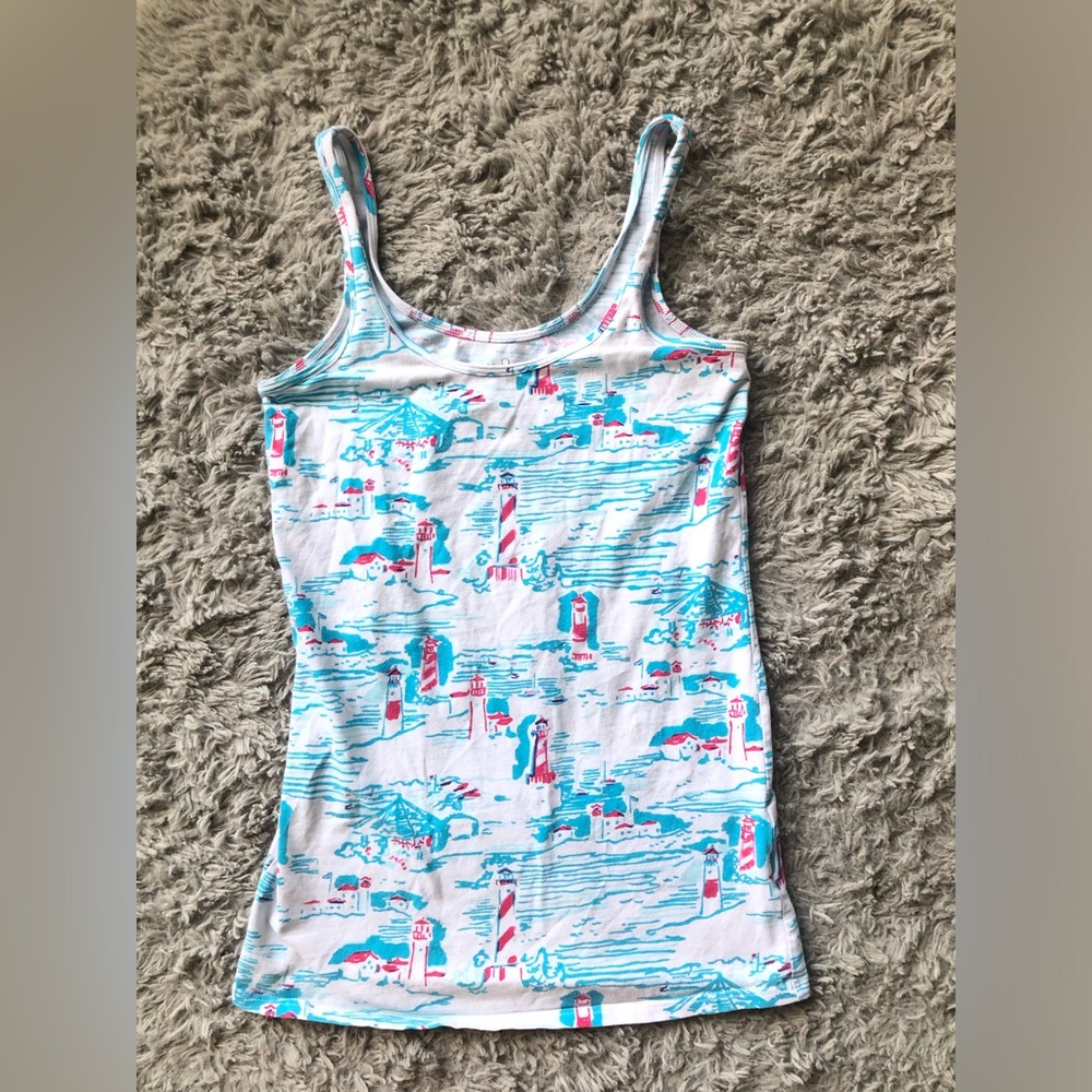 Lilly Pulitzer Lighthouse Tank